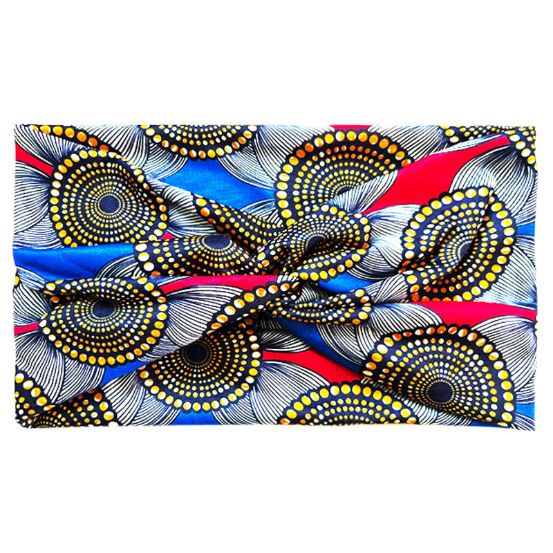 Wholesale Bohemian Yoga Sports Wide Anti sweat Stingy Cotton Headband